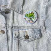 Badge Rond 5 Cm Frog Prince Charming (En situation)