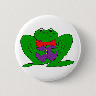 Badge Rond 5 Cm Froggy