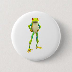 Badge Rond 5 Cm froggy2
