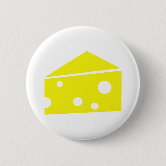 Badge Rond 5 Cm Fromage (Devant)