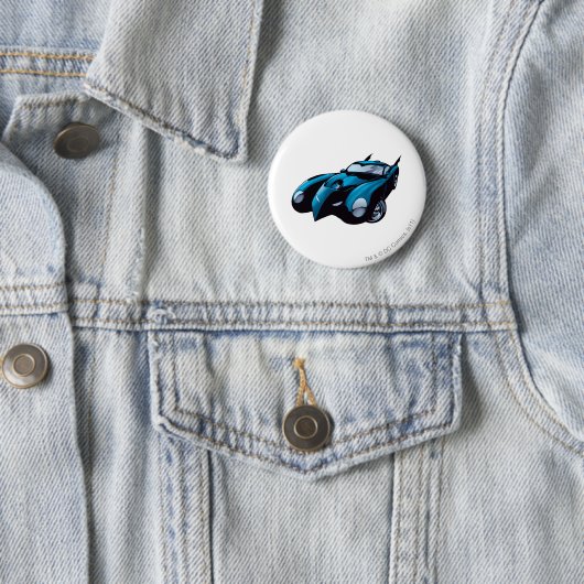 Badge Rond 5 Cm Front Batmobile (En situation)