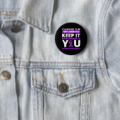 Badge Rond 5 Cm Front. Sensibilisation aux surdoses 4 (En situation)