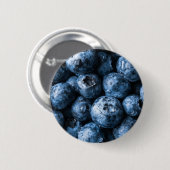 Badge Rond 5 Cm Fruit aux bleuets (Devant & derrière)