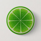 Badge Rond 5 Cm Fruit de citron vert (Devant)