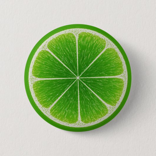 Badge Rond 5 Cm Fruit de citron vert (Devant)