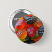 Badge Rond 5 Cm Fruit de gomme (Devant & derrière)