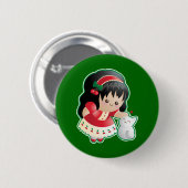 Badge Rond 5 Cm Fruits de l'esprit : Gentillesse (Devant & derrière)