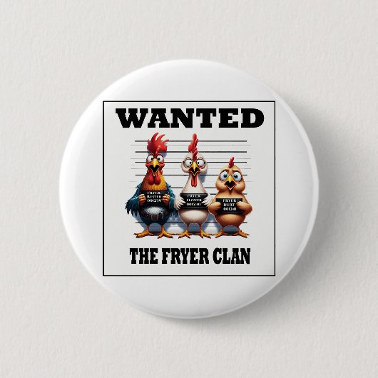 Badge Rond 5 Cm Fryer Clan (Devant)