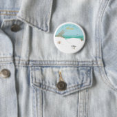 Badge Rond 5 Cm Ft. Walton Beach (Floride) (En situation)