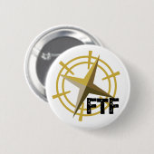 Badge Rond 5 Cm FTF avec la boussole (Devant & derrière)