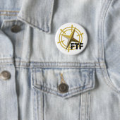 Badge Rond 5 Cm FTF avec la boussole (En situation)