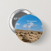 Badge Rond 5 Cm Fuerteventura (Devant & derrière)