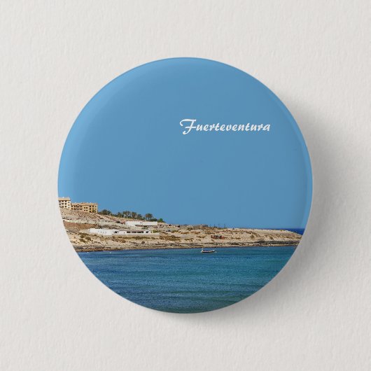Badge Rond 5 Cm Fuerteventura (Devant)