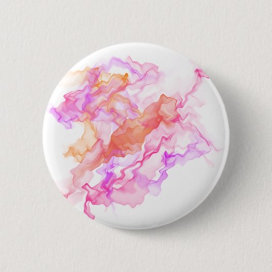 Badge Rond 5 Cm Fumée Abstraite (Devant)