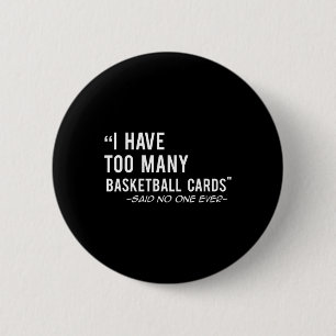 Badge Rond 5 Cm Fun Basketball Cartes Collector Cadeau