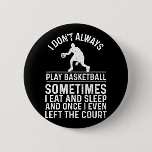 Badge Rond 5 Cm Fun Bysketbyll Design Pour Enfants Hommes Femmes B