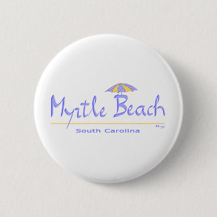 Badge Rond 5 Cm Fun Myrtle Beach, SC