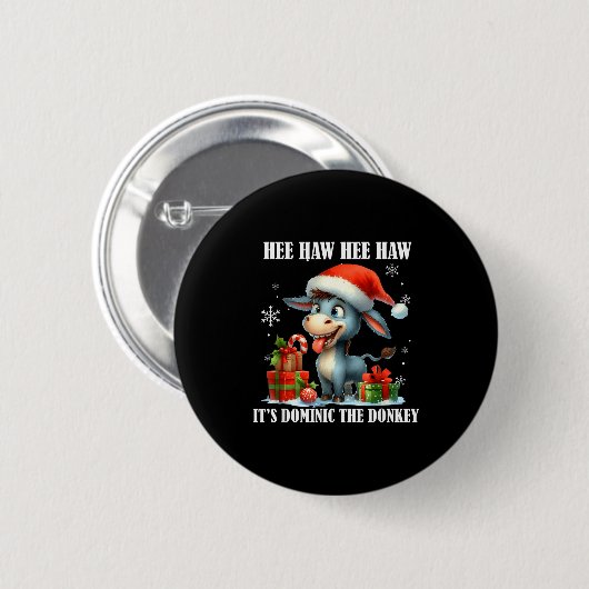 Badge Rond 5 Cm Fun Ugly Christmas Traditions Celebration Funny Ch (Devant & derrière)