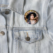 Badge Rond 5 Cm Funérailles Pour Toujours Dans Notre Coeur Bouton (En situation)