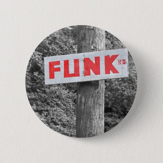 Badge Rond 5 Cm Funk Road (Devant)
