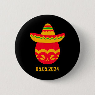 Badge Rond 5 Cm Funky Grec Orthodoxe Oeuf de Pâques Cinco Grec de
