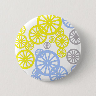Badge Rond 5 Cm Funky Happy Wheel Circle Pattern Product