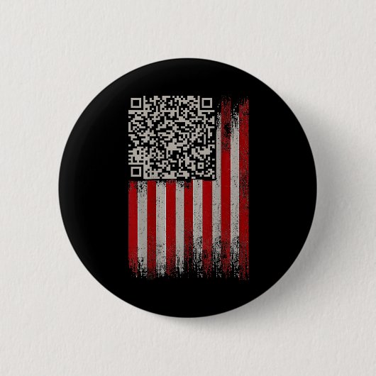 Badge Rond 5 Cm Funky Qr Trumps Danser Code de danse (Devant)