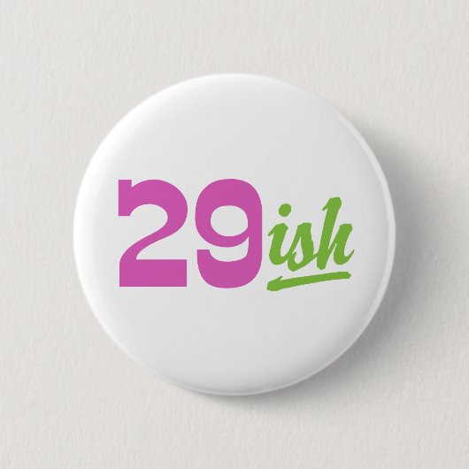Badge Rond 5 Cm Funny 30e anniversaire (Devant)