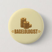Badge Rond 5 Cm Funny Bagel (Devant)