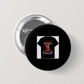 Badge Rond 5 Cm Funny Chicken Stop Asking Why I Crazy Chickens  (Devant & derrière)