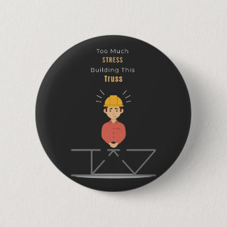 Badge Rond 5 Cm Funny Civil Engineer T-shirt