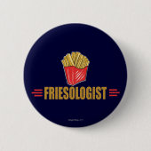 Badge Rond 5 Cm Funny Fries (Devant)