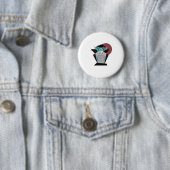 Badge Rond 5 Cm Funny Halloween Vampire Gift For Vampires Lover (En situation)