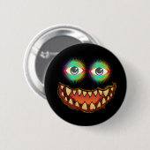 Badge Rond 5 Cm Funny Jack o'lantern Thunder_Cove (Devant & derrière)