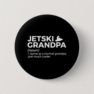 Badge Rond 5 Cm Funny Jetski Grandpa