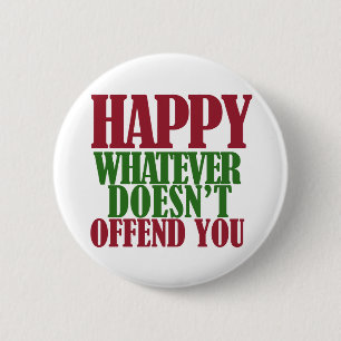 Badge Rond 5 Cm Funny Joyeux Joyeux Noël parodique