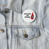 Badge Rond 5 Cm Funny Ketchup Pirate (En situation)