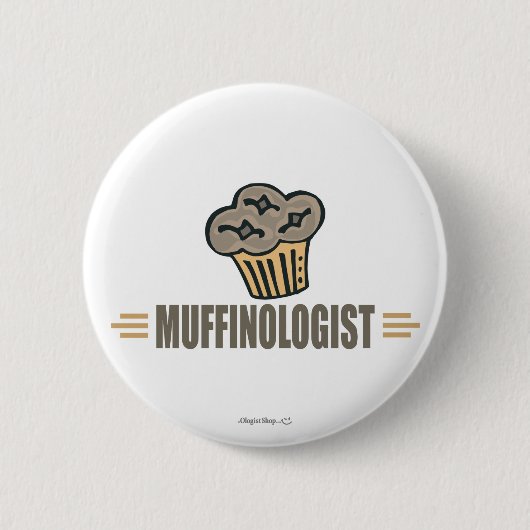 Badge Rond 5 Cm Funny Muffin (Devant)