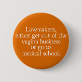Badge Rond 5 Cm Funny Pro Choice (Devant)
