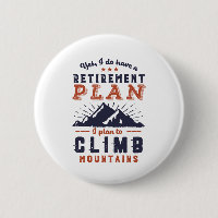 Funny Retraite Plan Escalade de montagne