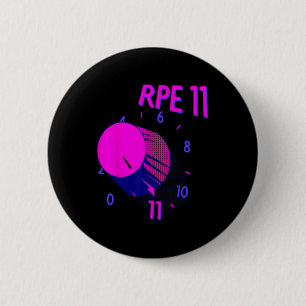 Badge Rond 5 Cm Funny Rpe 11 Poids Bodybuilding Fitness Gy