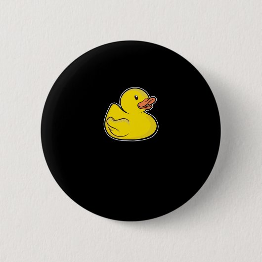 Badge Rond 5 Cm Funny Rubber Duck Programmeur de débogage Cadeau P (Devant)