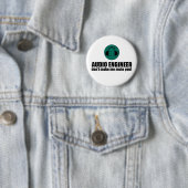 Badge Rond 5 Cm Funny Sound Engineer saying Audio Engineering (En situation)
