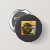Badge Rond 5 Cm Funny Tactical Gamer Cat Meme Graphic  (Devant & derrière)