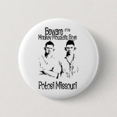 Badge Rond 5 Cm Funny Trailer Park (Devant)