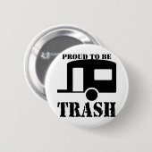 Badge Rond 5 Cm Funny Trailer Park (Devant & derrière)
