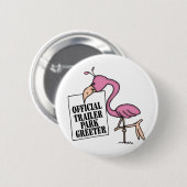 Badge Rond 5 Cm Funny Trailer Park (Devant & derrière)