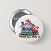 Badge Rond 5 Cm Funny Trailer Park Shirts et cadeaux (Devant & derrière)