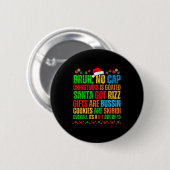 Badge Rond 5 Cm Funny Xmas School Generation Alpha Gen A Slang Chr (Devant & derrière)