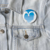 Badge Rond 5 Cm Fusées ! (En situation)